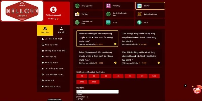 Cách nạp tiền qua tiền điện tử Binance 